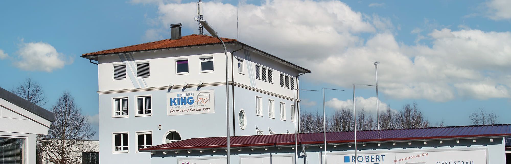 Firmengebäude von Robert King Stuckateurbetrieb GmbH